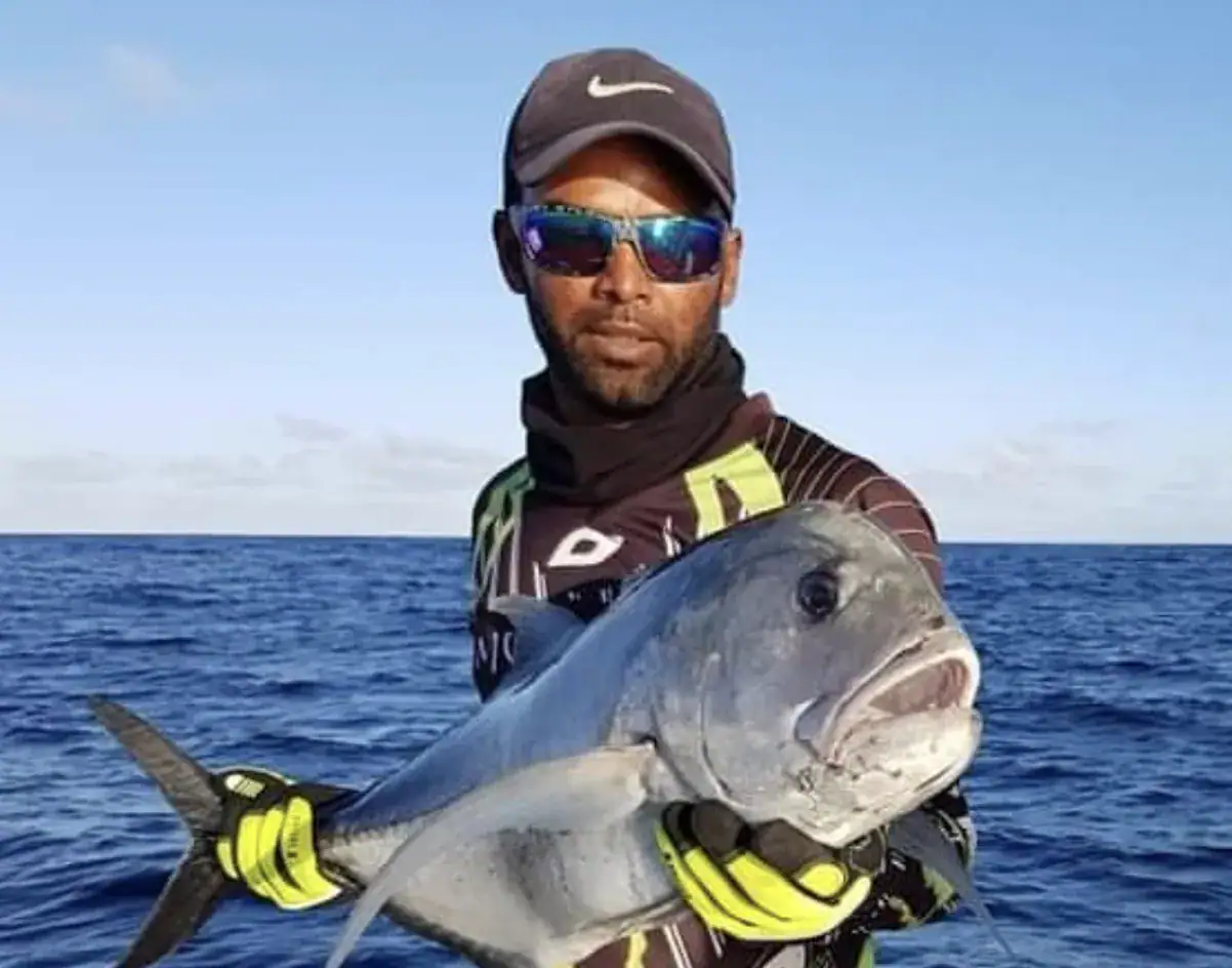 Jason Souyana Jason Souyana expert fishing guide Seychelles outer islands